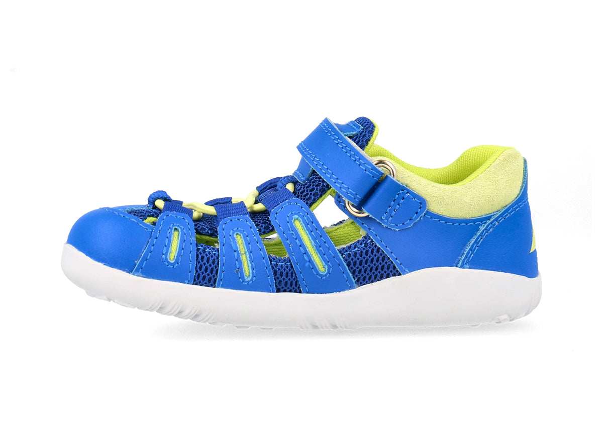 Bobux - I Walk Summit Snorkel - Blue Sunny Lime