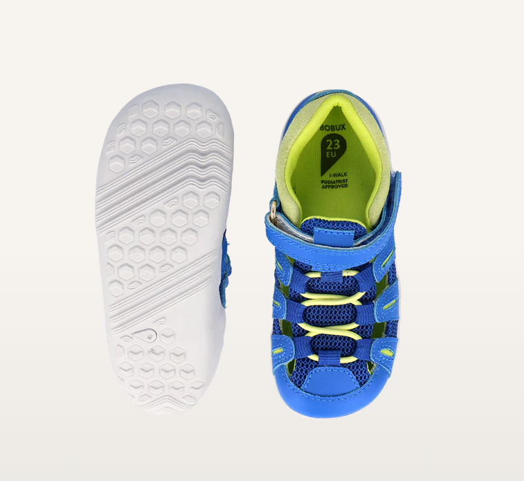 Bobux - I Walk Summit Snorkel - Blue Sunny Lime