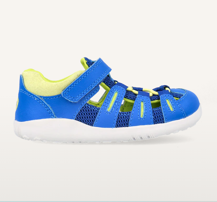 Bobux - I Walk Summit Snorkel - Blue Sunny Lime