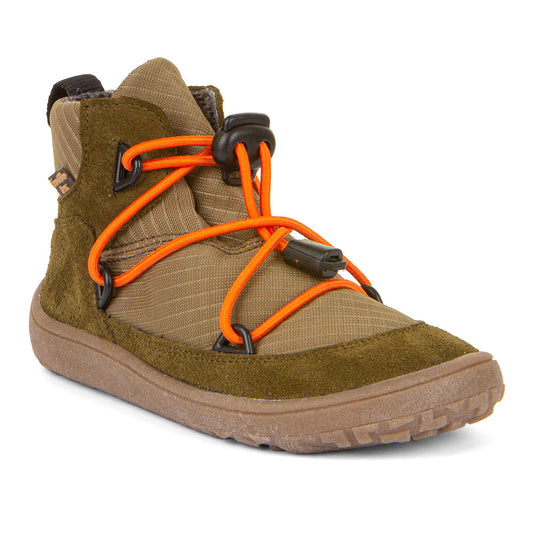 Froddo - Botas Barefoot Track - Impermeable - Verde Oliva