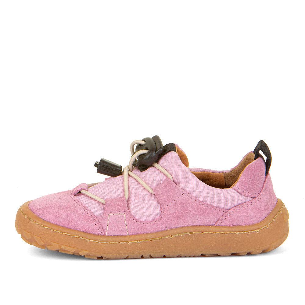 Froddo - Zapatillas Barefoot Track - Piel y Textil - Rosa