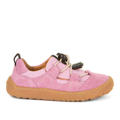 Froddo - Zapatillas Barefoot Track - Piel y Textil - Rosa