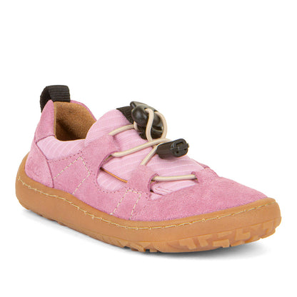 Froddo - Zapatillas Barefoot Track - Piel y Textil - Rosa