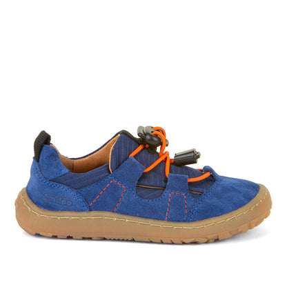 Froddo - Zapatillas Barefoot Track - Piel y Textil - Azul Eléctrico