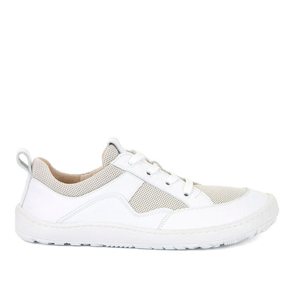 Froddo - Zapatillas Barefoot Geo Adulto - Piel y Textil - Blanco