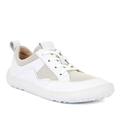 Froddo - Zapatillas Barefoot Geo Adulto - Piel y Textil - Blanco