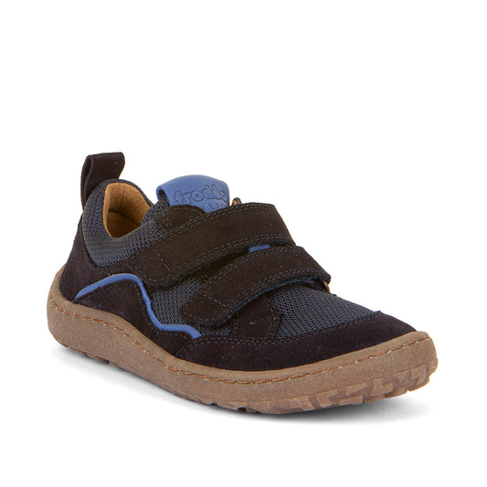 Froddo - Zapatillas Barefoot Base - Piel y Textil - Azul Marino