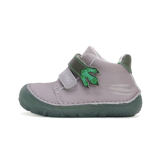 D.D.Step  - Botín Barefoot Fluorescente - Dino Gris